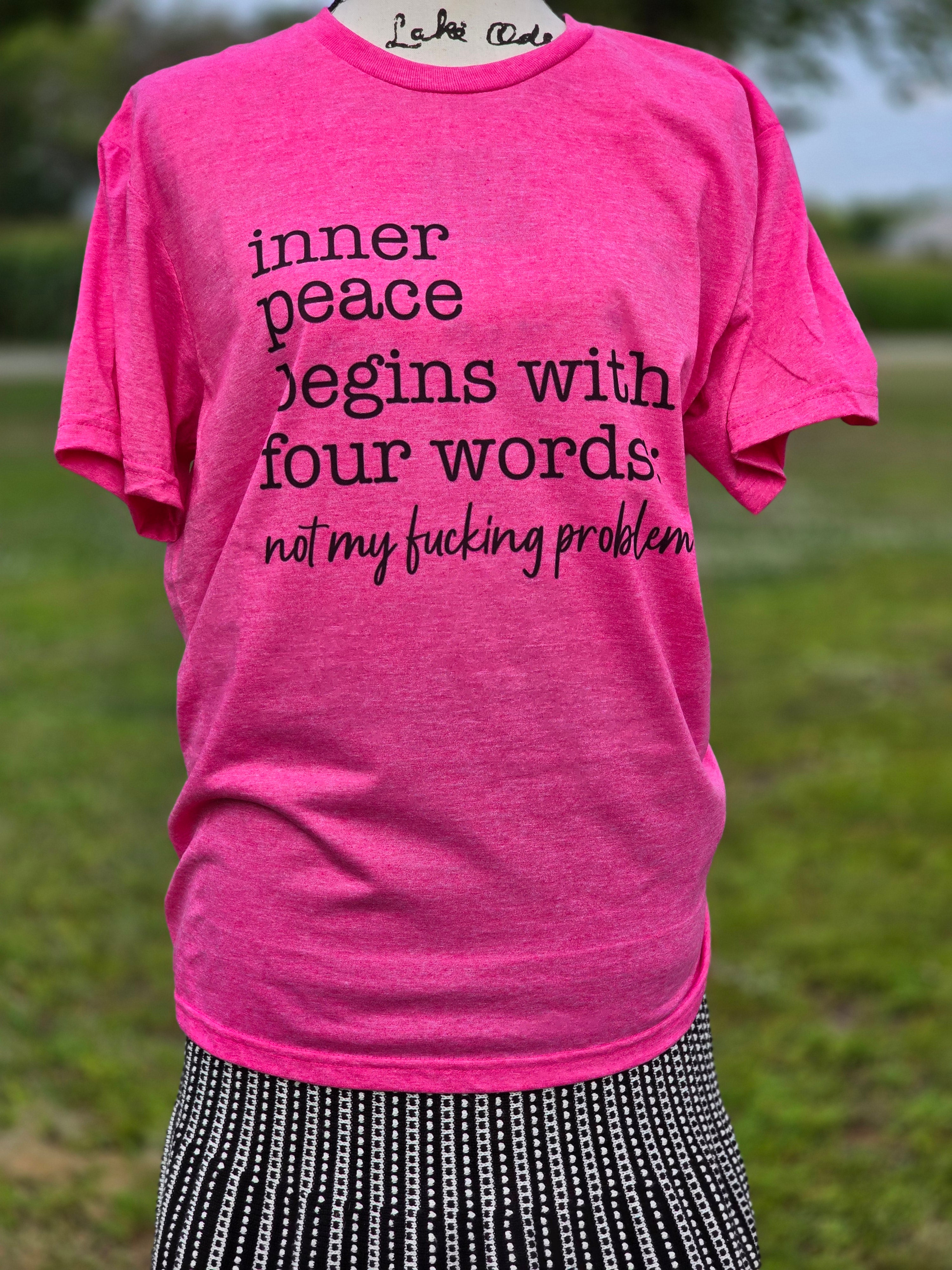 Inner peace begins with four words