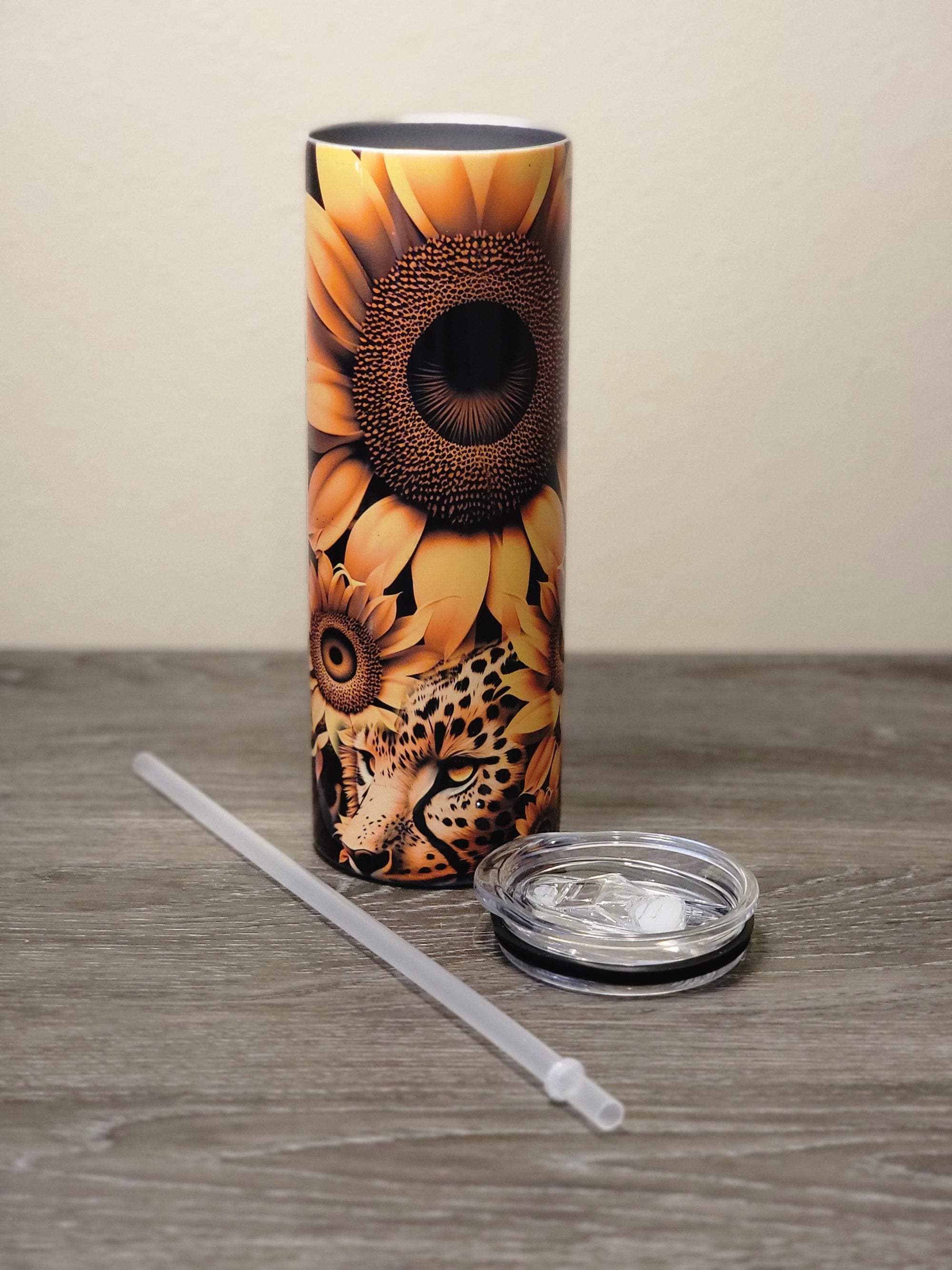 Cheetahs in sunflowers