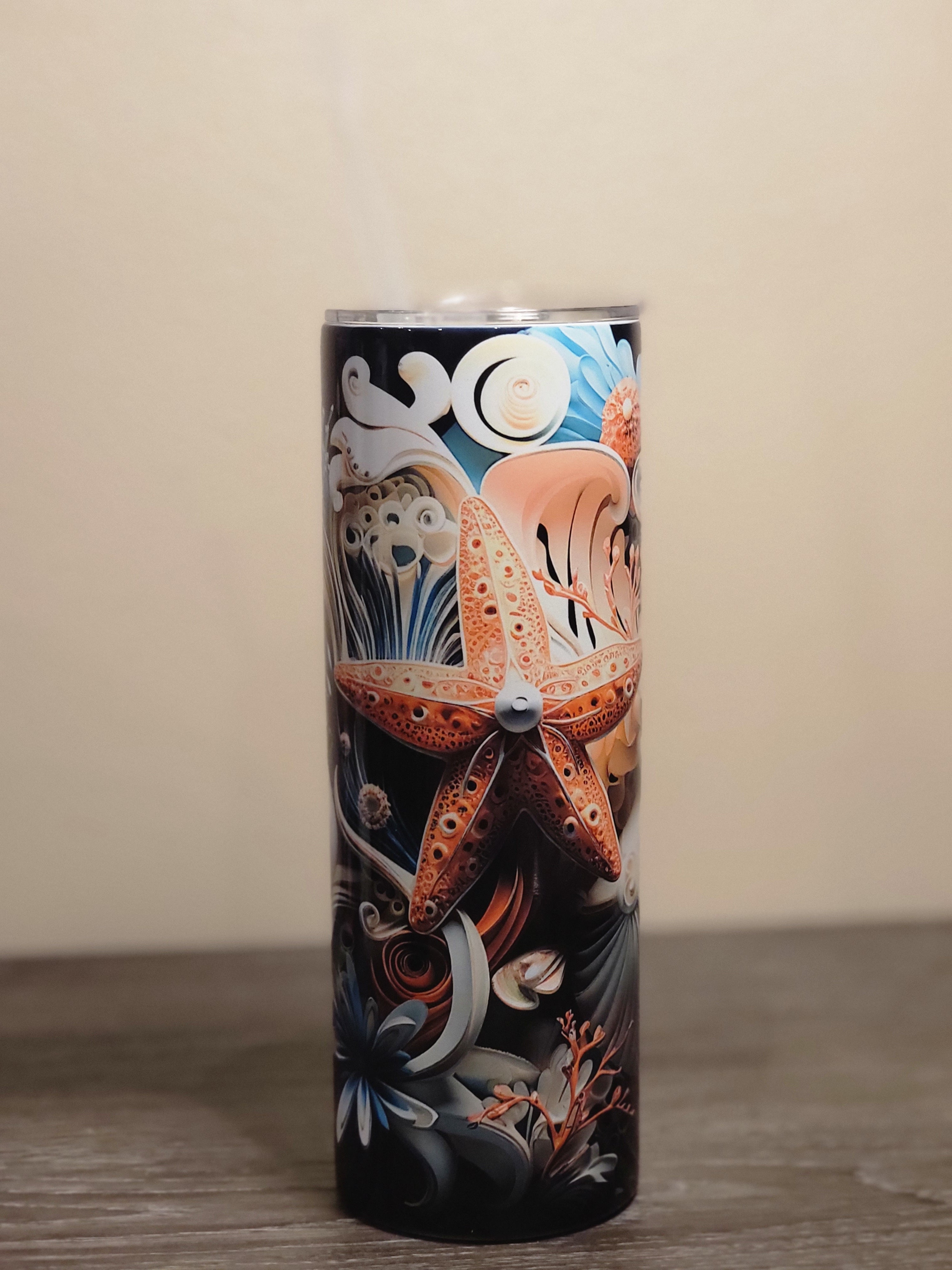 3D Starfish tumbler