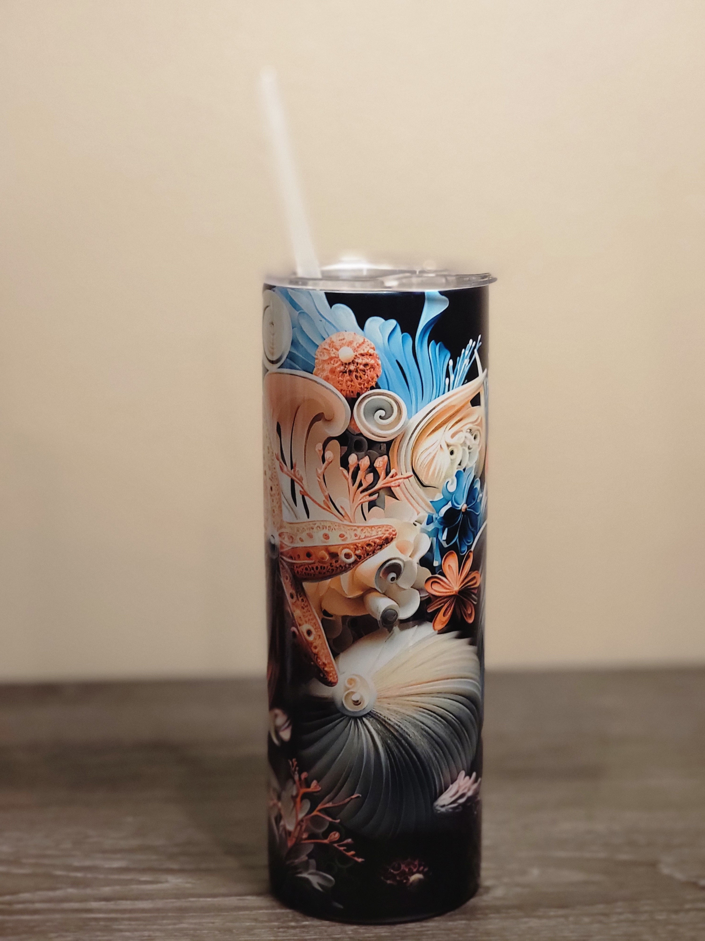 3D Starfish tumbler