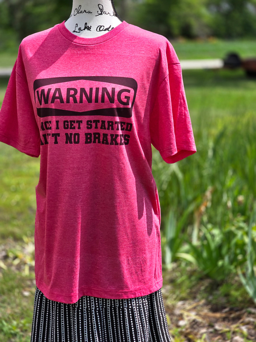 Warning once I get started