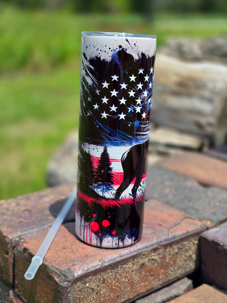 Freedom Stag Tumbler