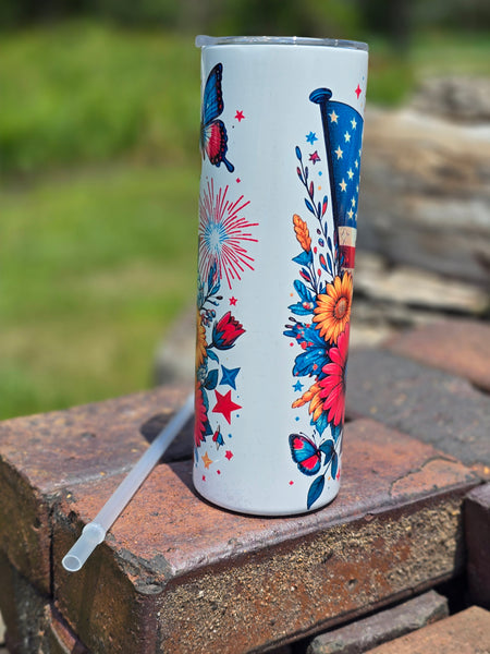 Liberty Blossoms Tumbler