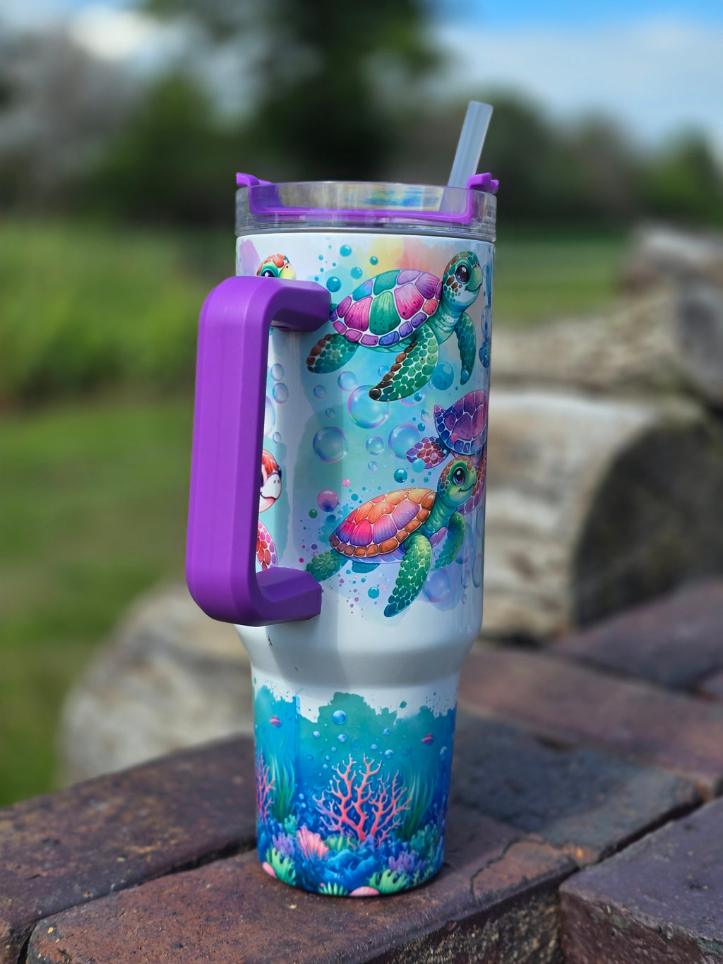 Turtle Trails Tumbler