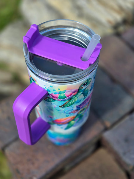 Turtle Trails Tumbler