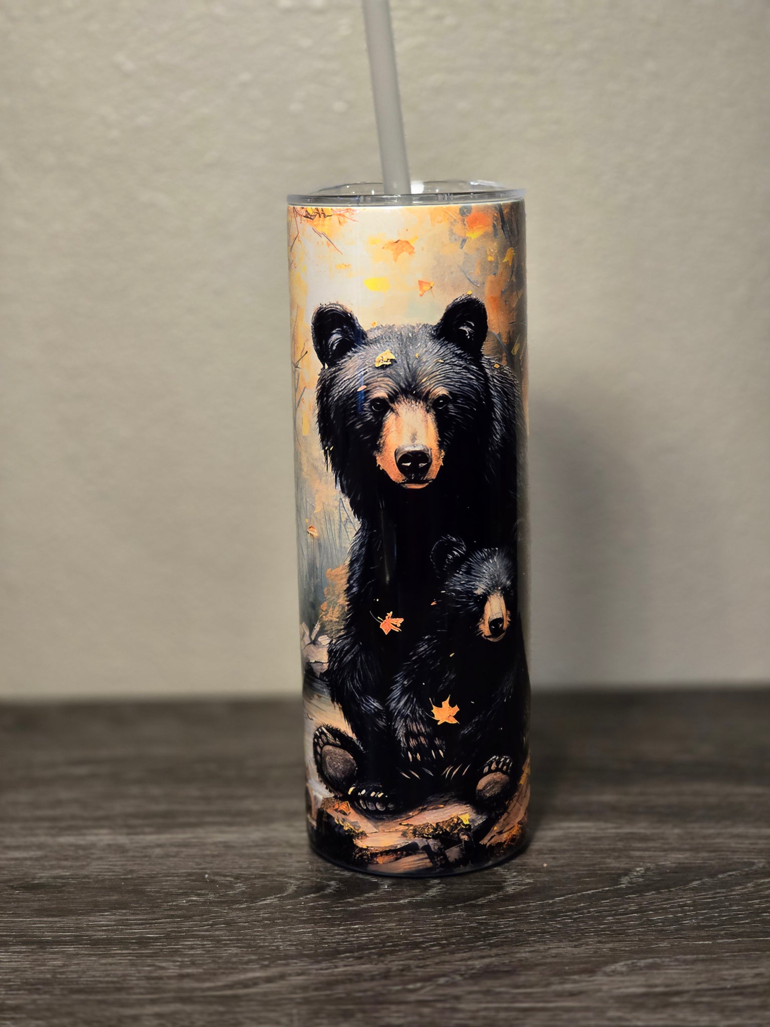 Black bear tumbler