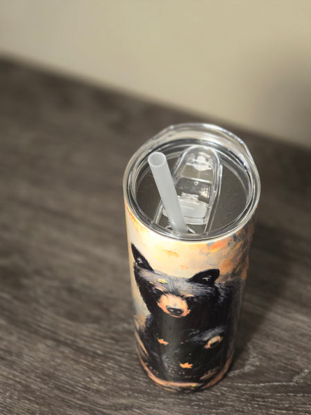 Black bear tumbler