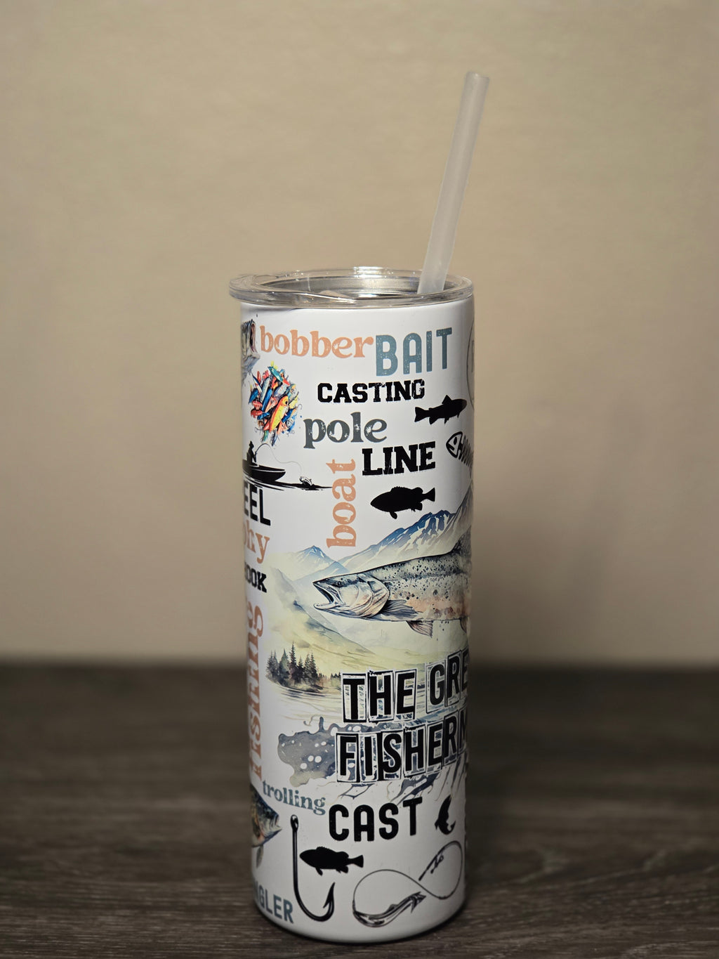 The Great Fisherman tumbler