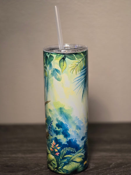 Blue Macaw Tumbler