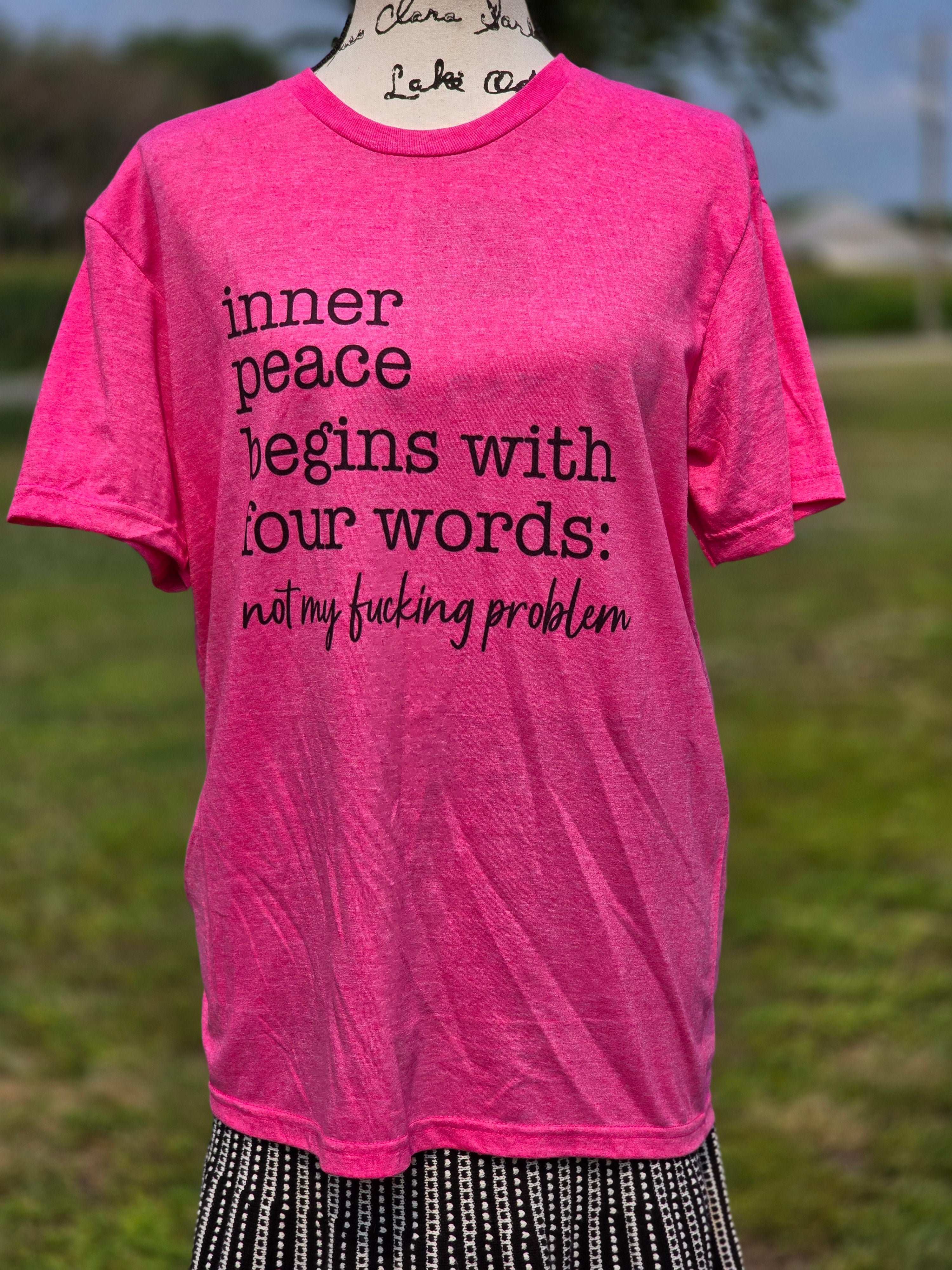 Inner peace begins with four words