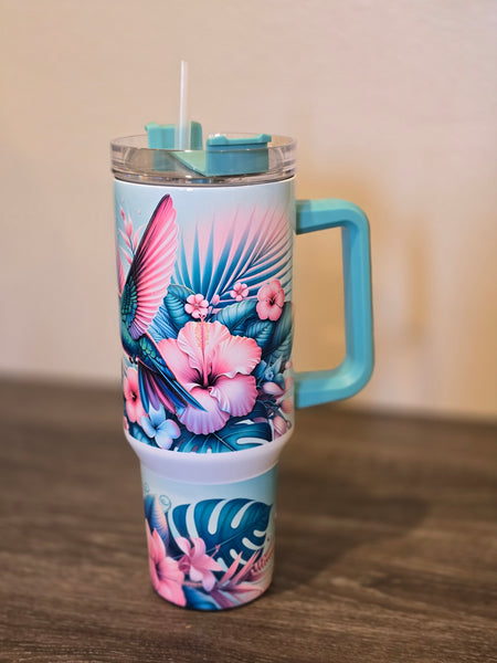 Hummingbird Blossom Tumbler