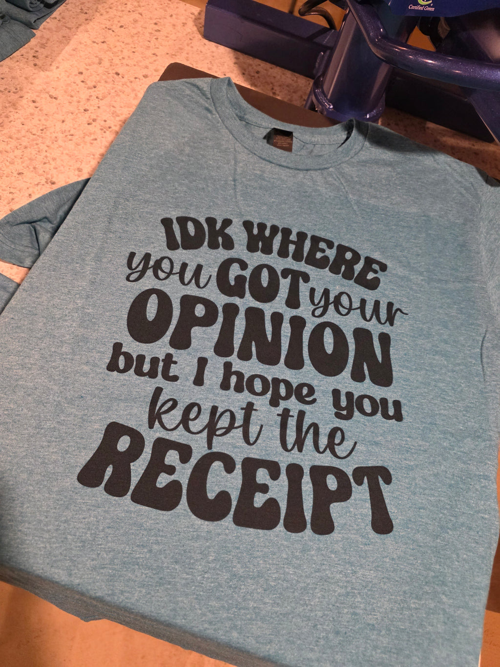 $10 Shirt Sale- I don't know where you got your opinion