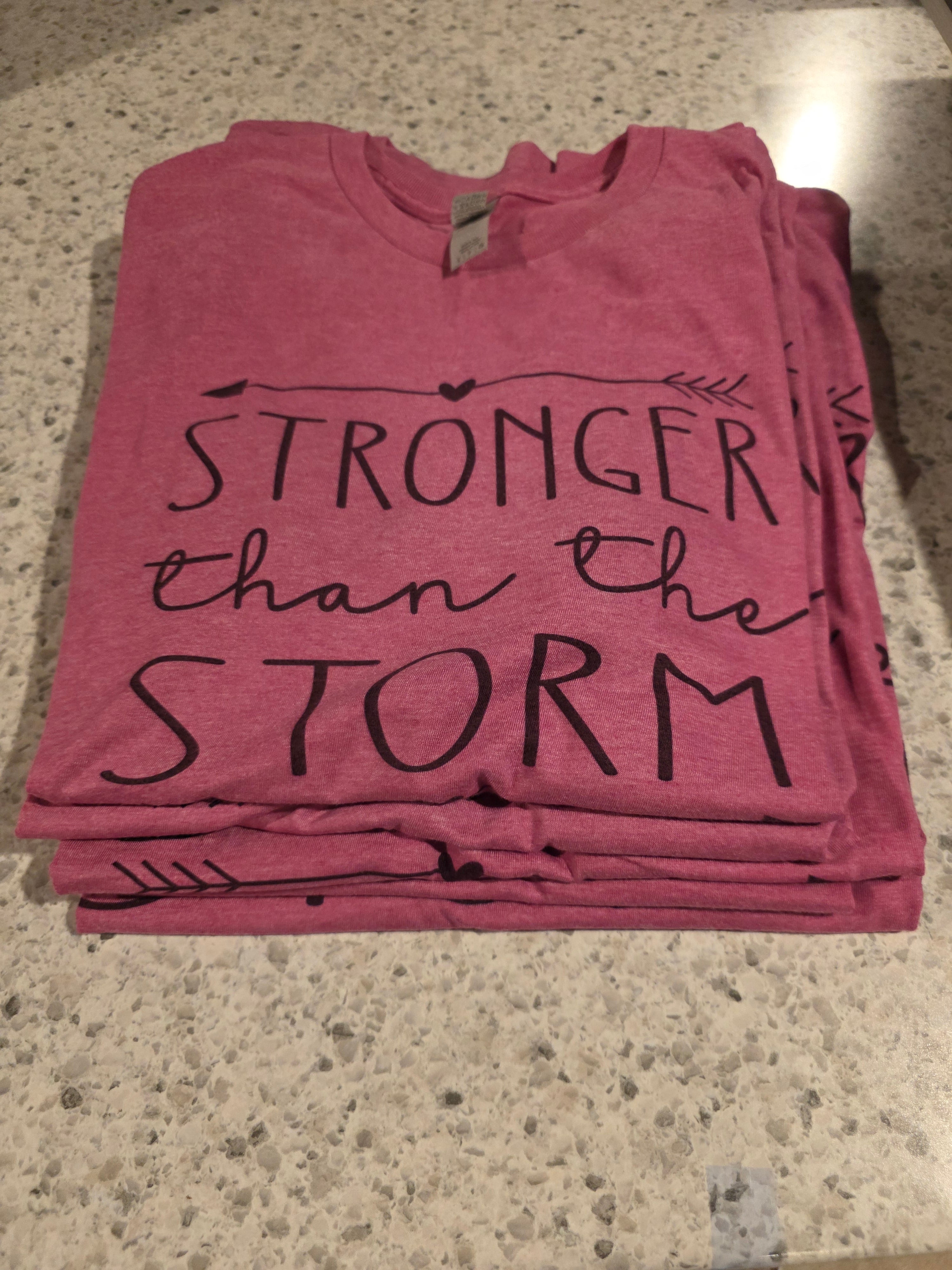 $10 Shirt Sale- stronger than the storm