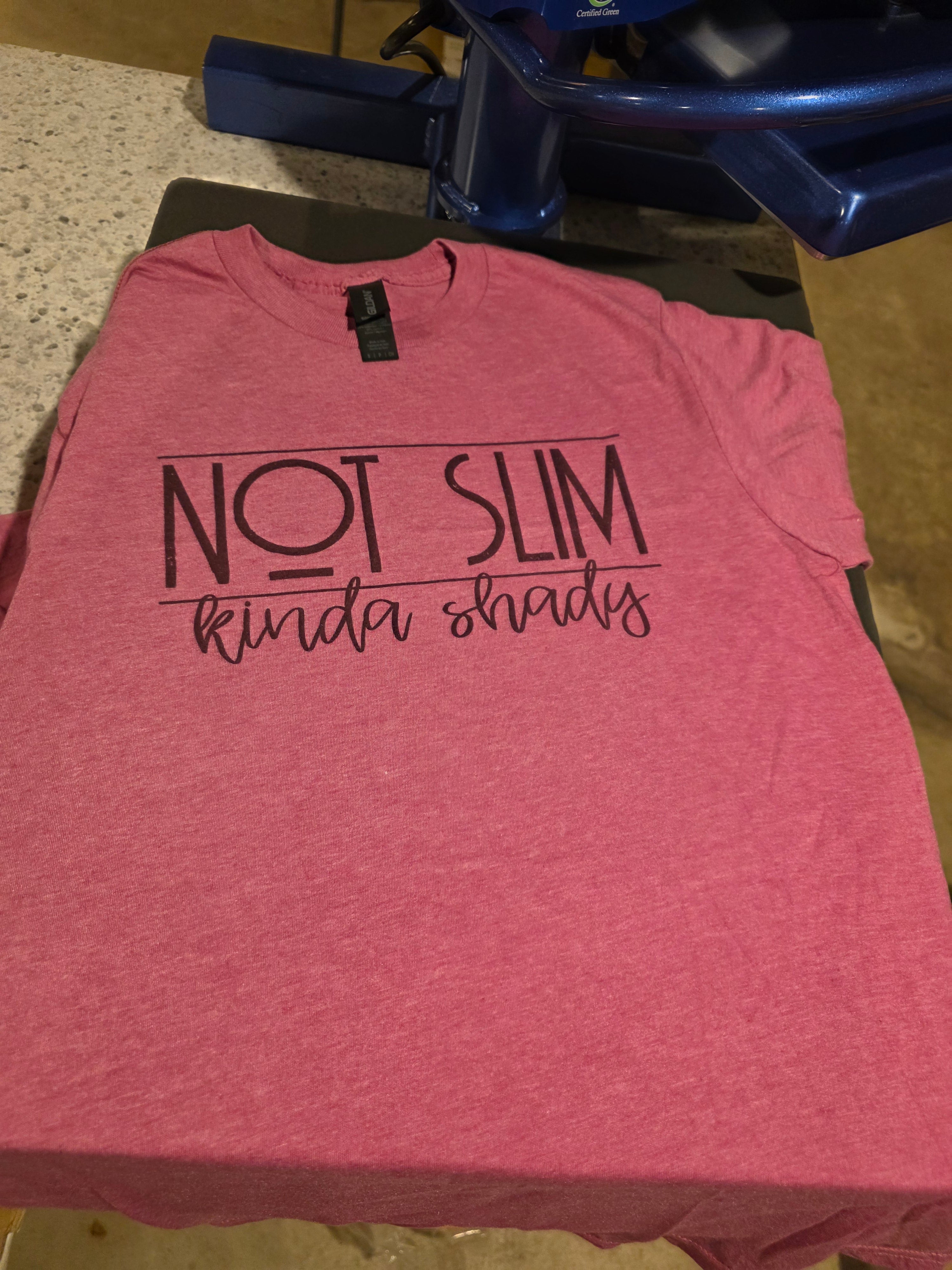 $10 shirt sale-Not slim Kinda shady