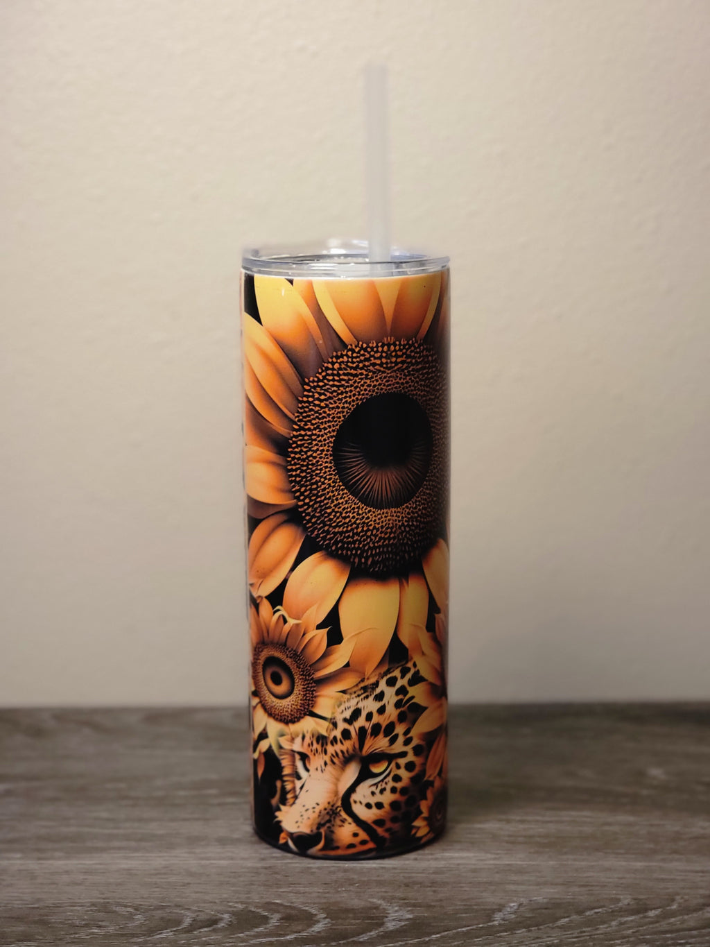 Cheetahs in sunflowers