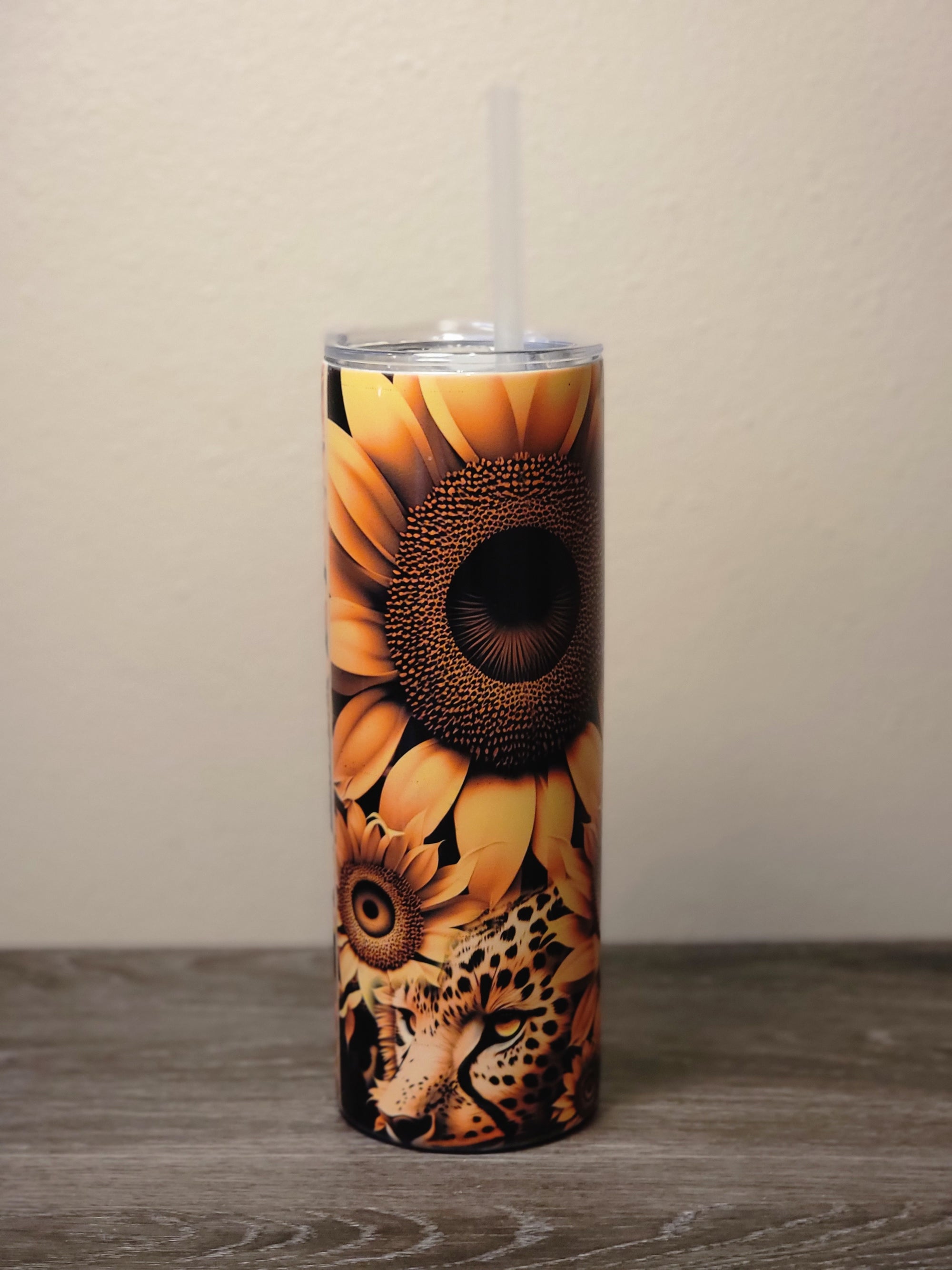 Cheetahs in sunflowers