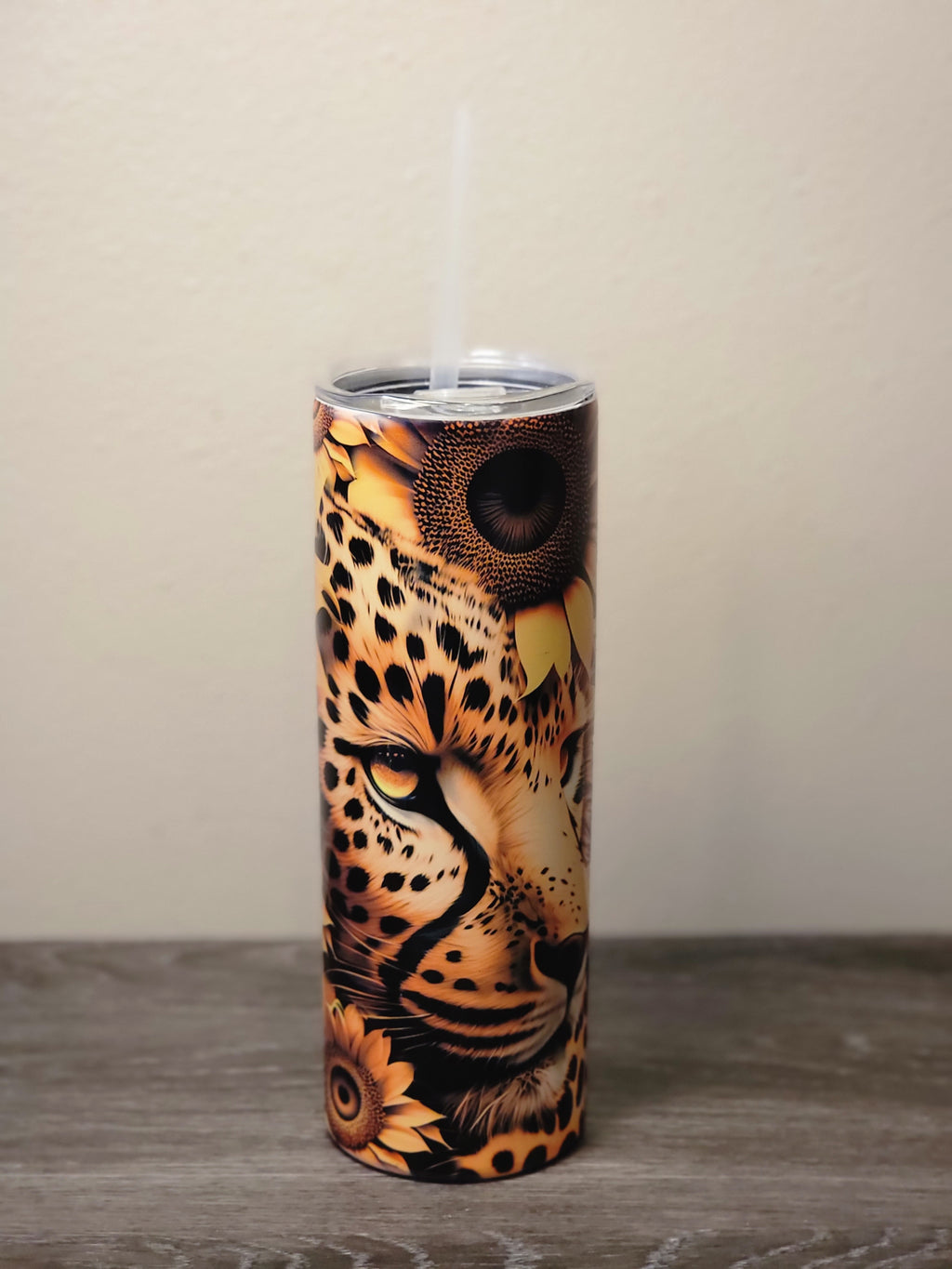 Cheetahs in sunflowers