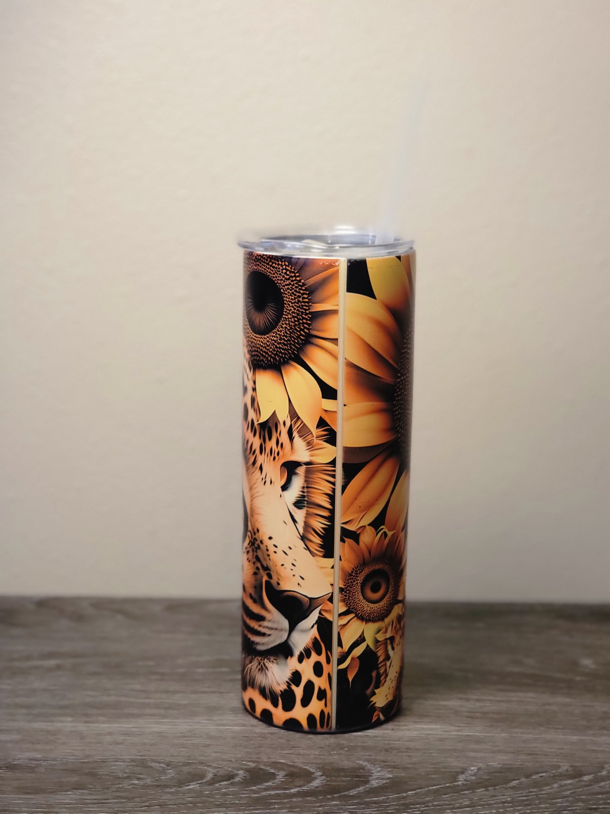 Cheetahs in sunflowers