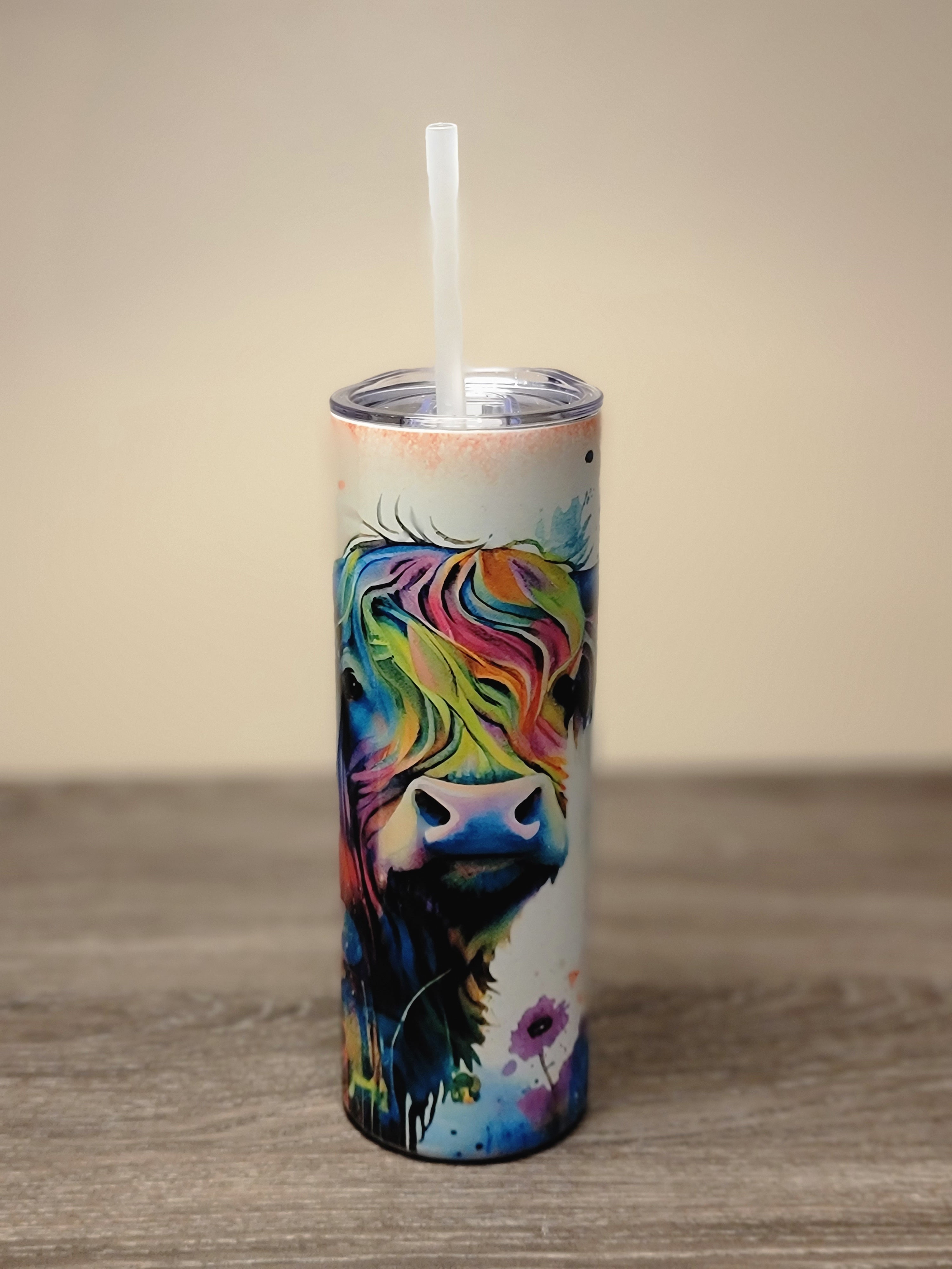 Colorful Hairy Cow