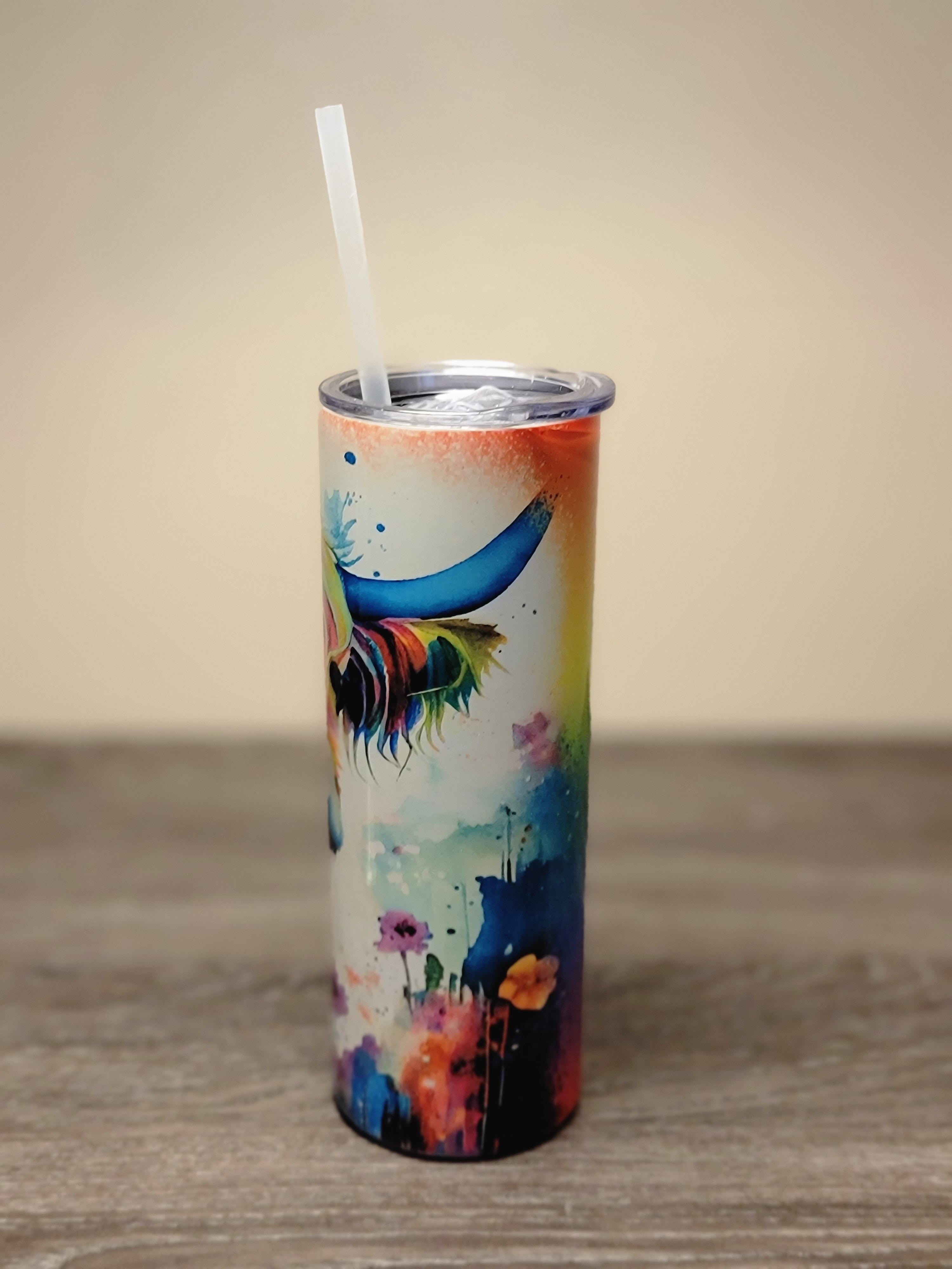 Colorful Hairy Cow