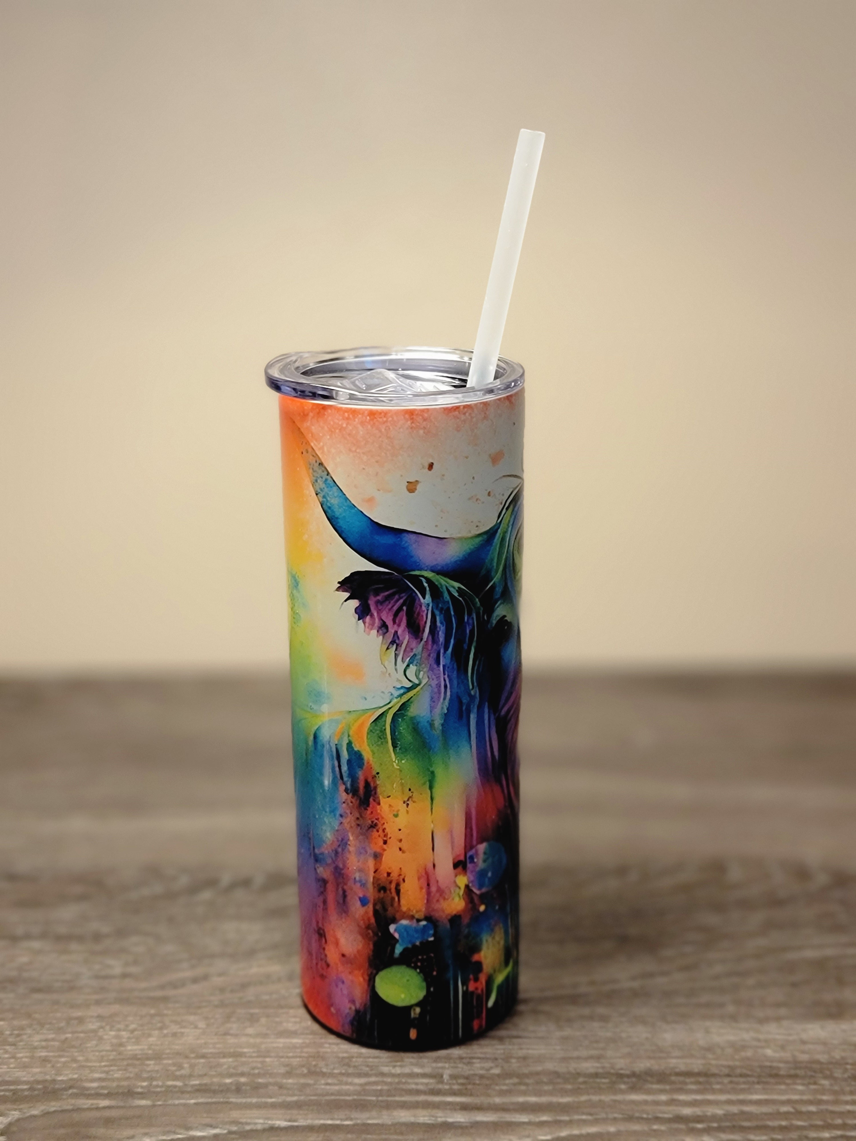 Colorful Hairy Cow