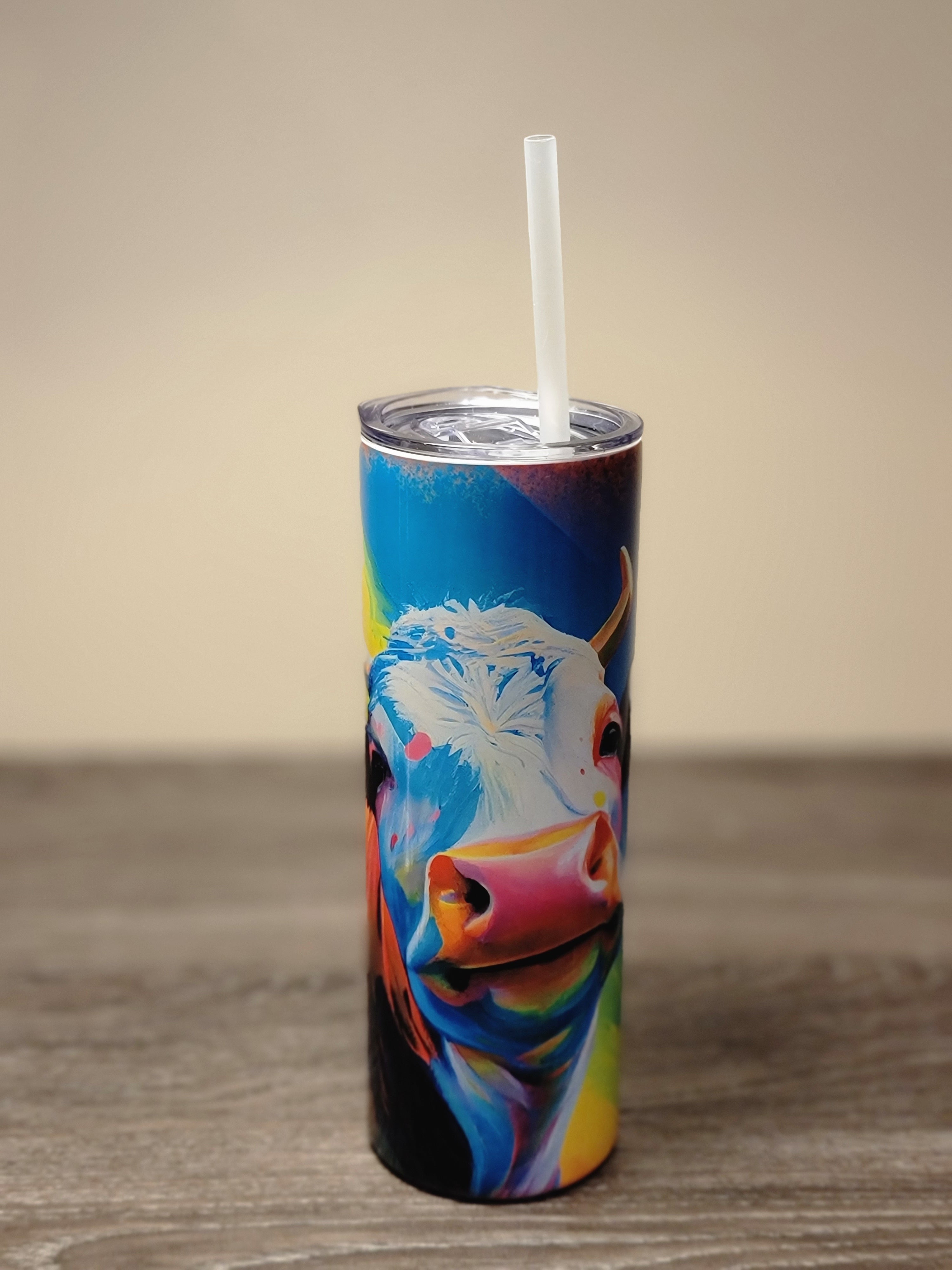 Colorful cow