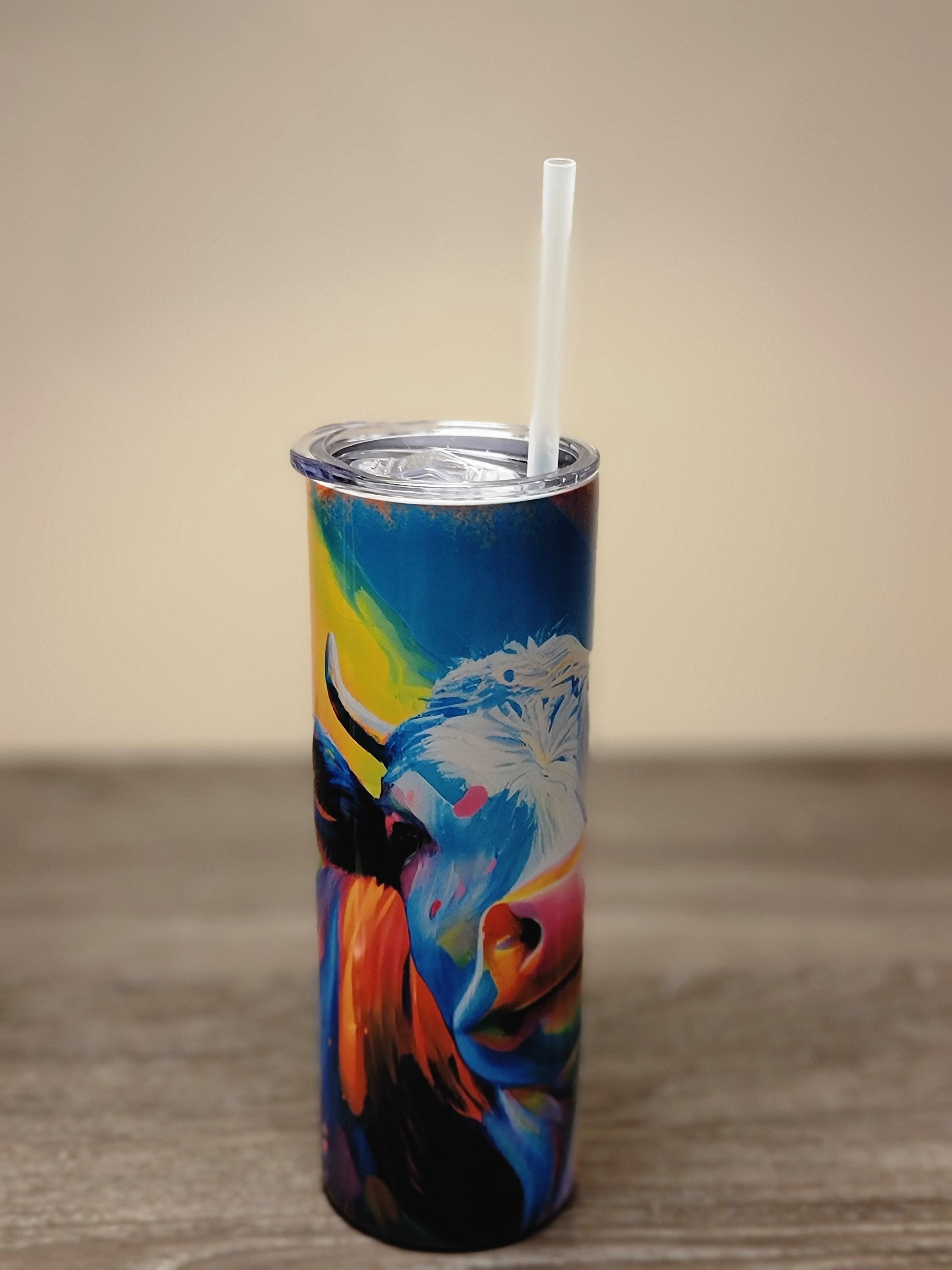 Colorful cow